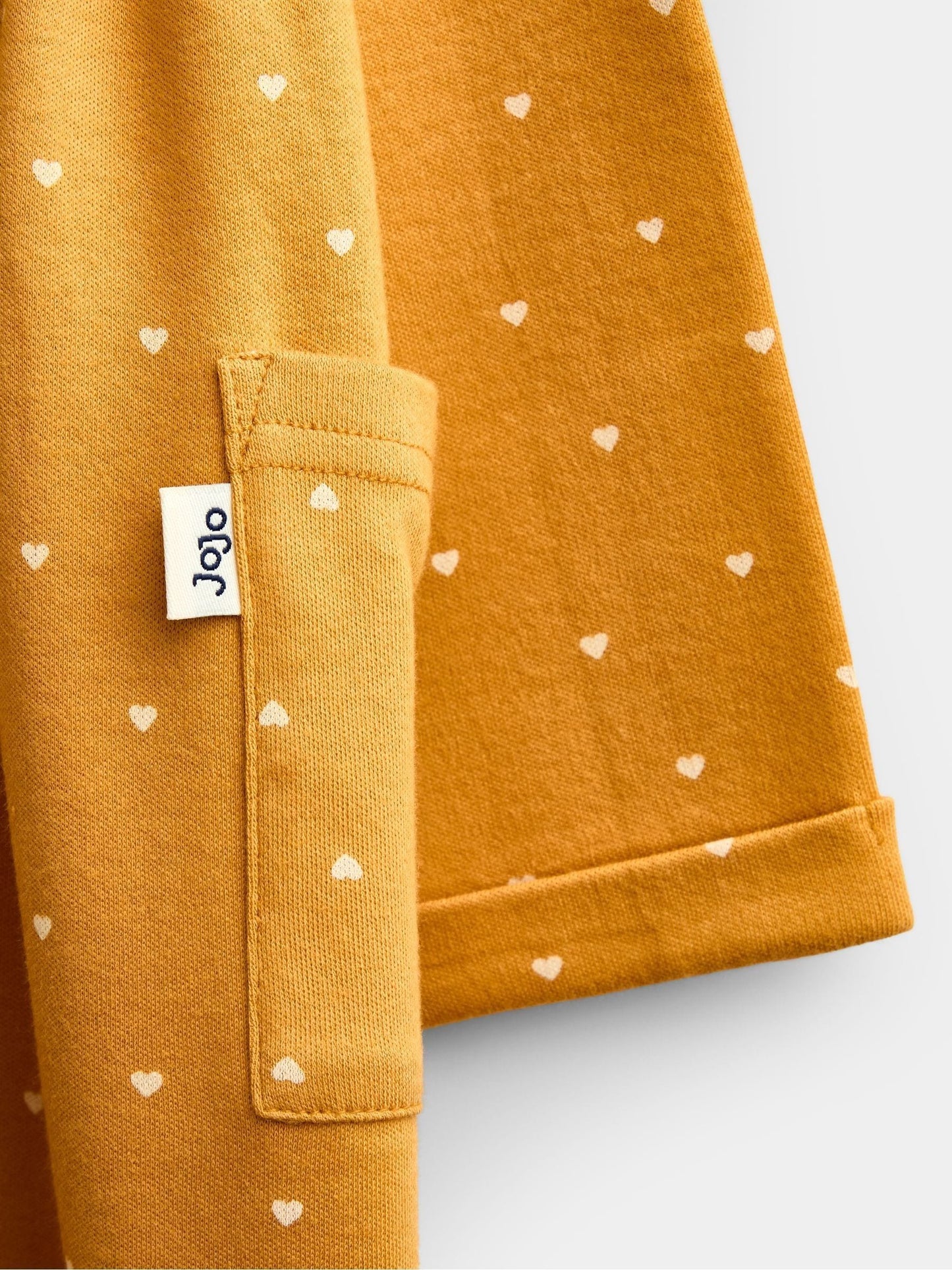 Dsiney Kidz - Jojo Maman Bébé Mustard Yellow Spot Jersey Dress image 3