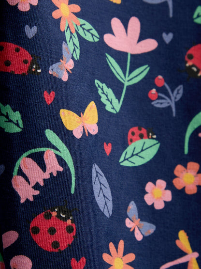 JoJo Maman Bébé Navy Blue Bug Friends 2-Pack Leggings - image 7