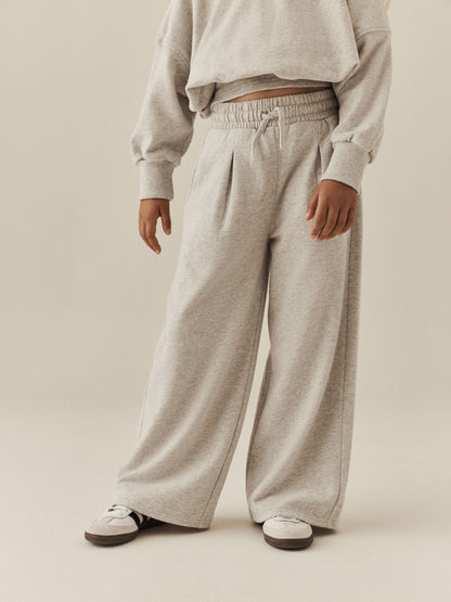 Grey Marl Off Shoulder Sweatshirt and Joggers Set (3-16yrs) - image 4