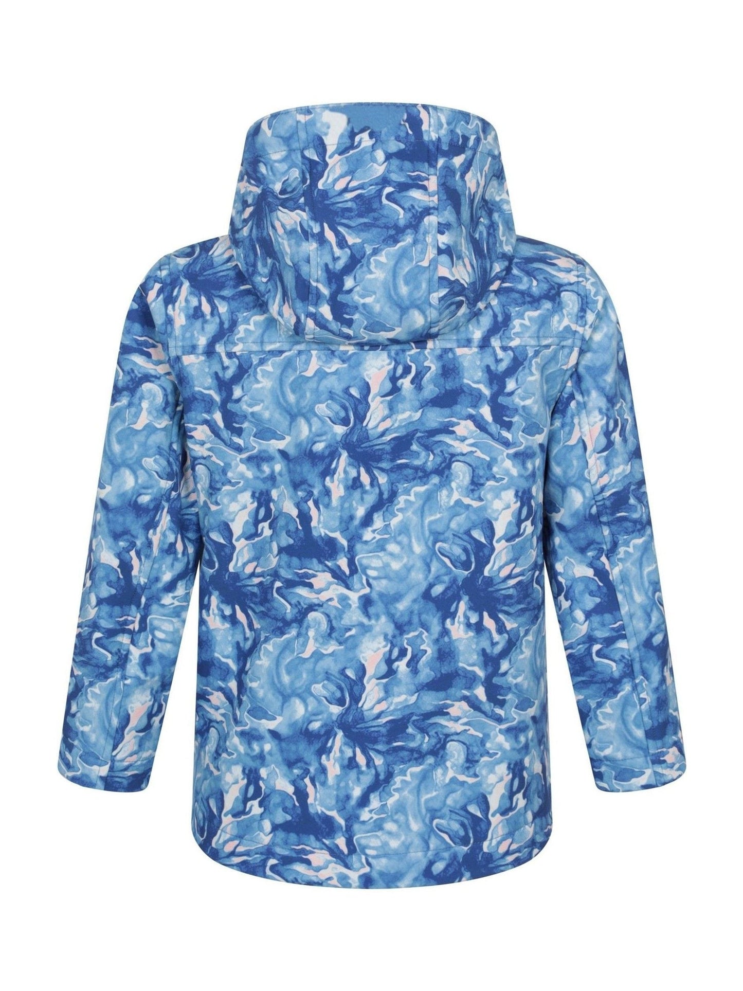 Dsiney Kidz - Mountain Warehouse Green Exodus Kids Printed Water-Resistant Softshell Jacket image 3