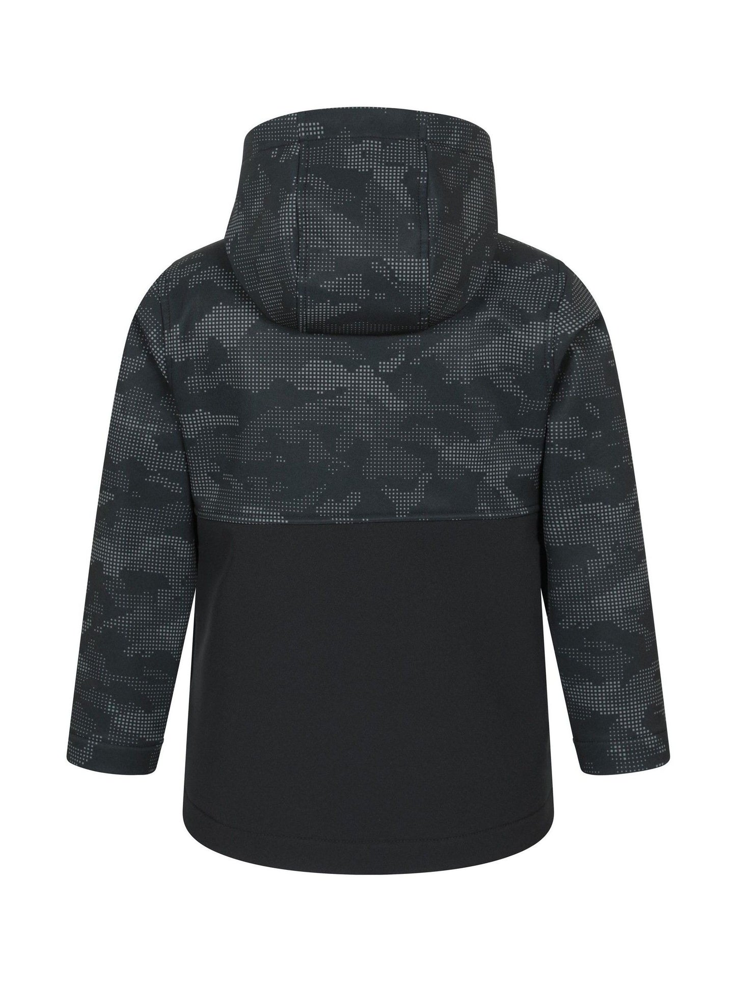 Dsiney Kidz - Mountain Warehouse Grey Exodus Kids Printed Water-Resistant Softshell Jacket image 2