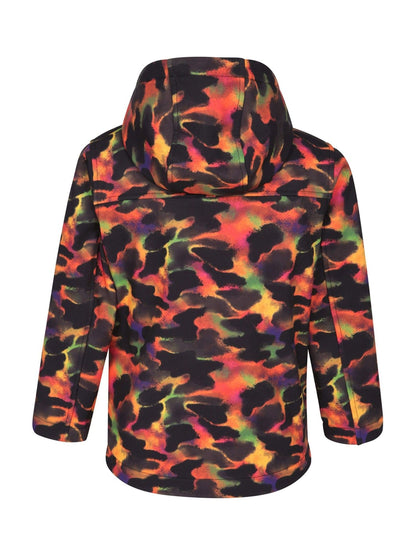 Dsiney Kidz - Mountain Warehouse Red Exodus Kids Printed Water-Resistant Softshell Jacket image 3