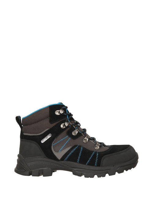 Mountain Warehouse Blue Edinburgh IsoGrip Waterproof Hiking Boots image 1