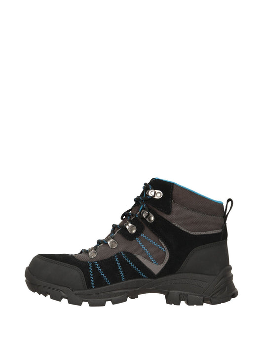 Mountain Warehouse Blue Edinburgh IsoGrip Waterproof Hiking Boots image 2
