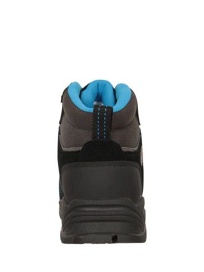Mountain Warehouse Blue Edinburgh IsoGrip Waterproof Hiking Boots image 3