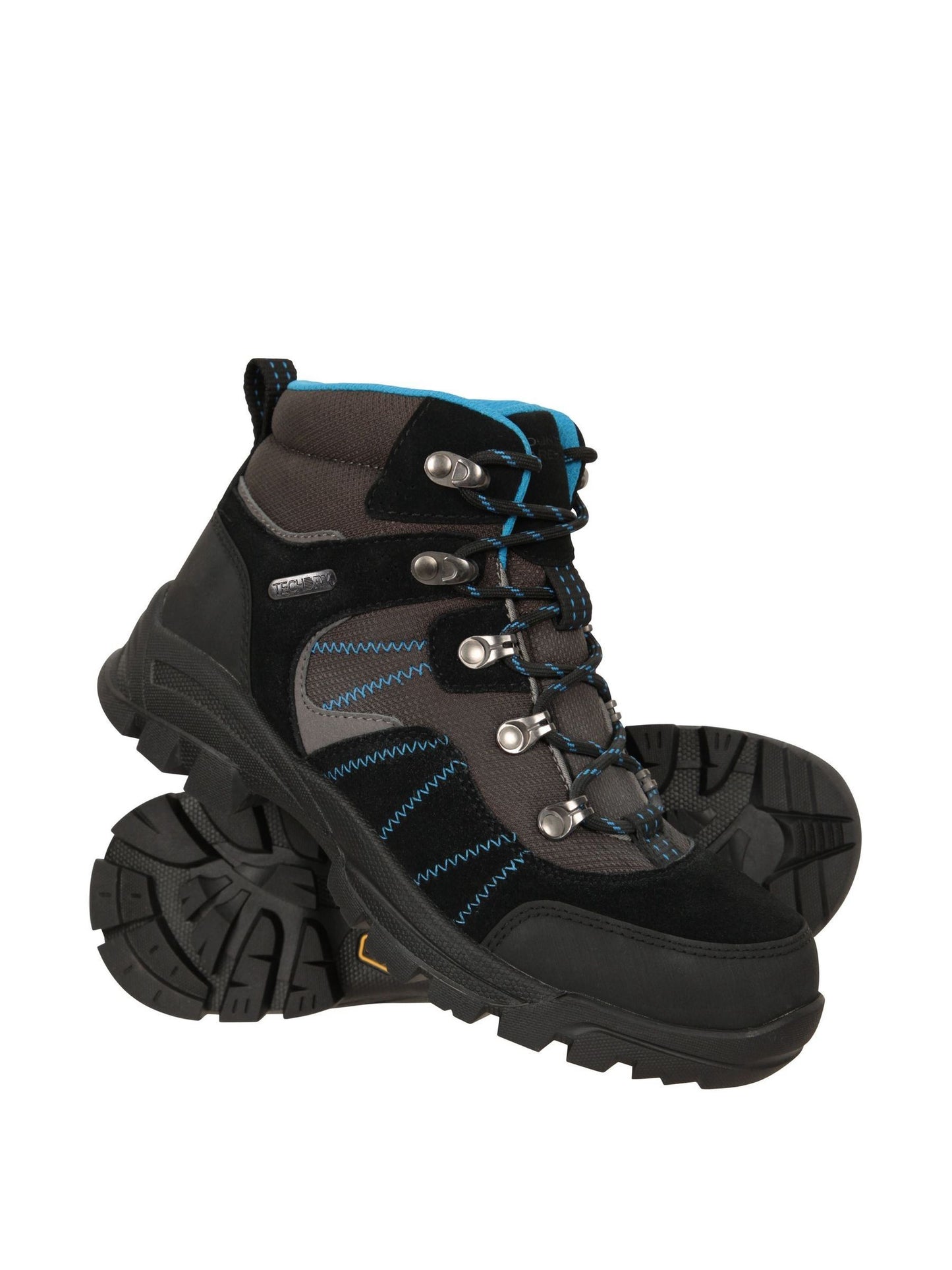 Mountain Warehouse Blue Edinburgh IsoGrip Waterproof Hiking Boots image 4