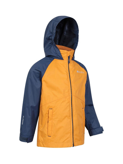 Dsiney Kidz - Mountain Warehouse Yellow Torrent II Kids Waterproof Jacket image 2