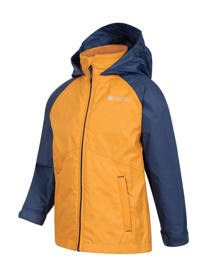 Dsiney Kidz - Mountain Warehouse Yellow Torrent II Kids Waterproof Jacket image 4