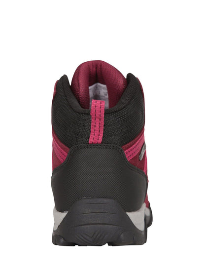Mountain Warehouse Red Trail Kids Waterproof Walking Boots image 4