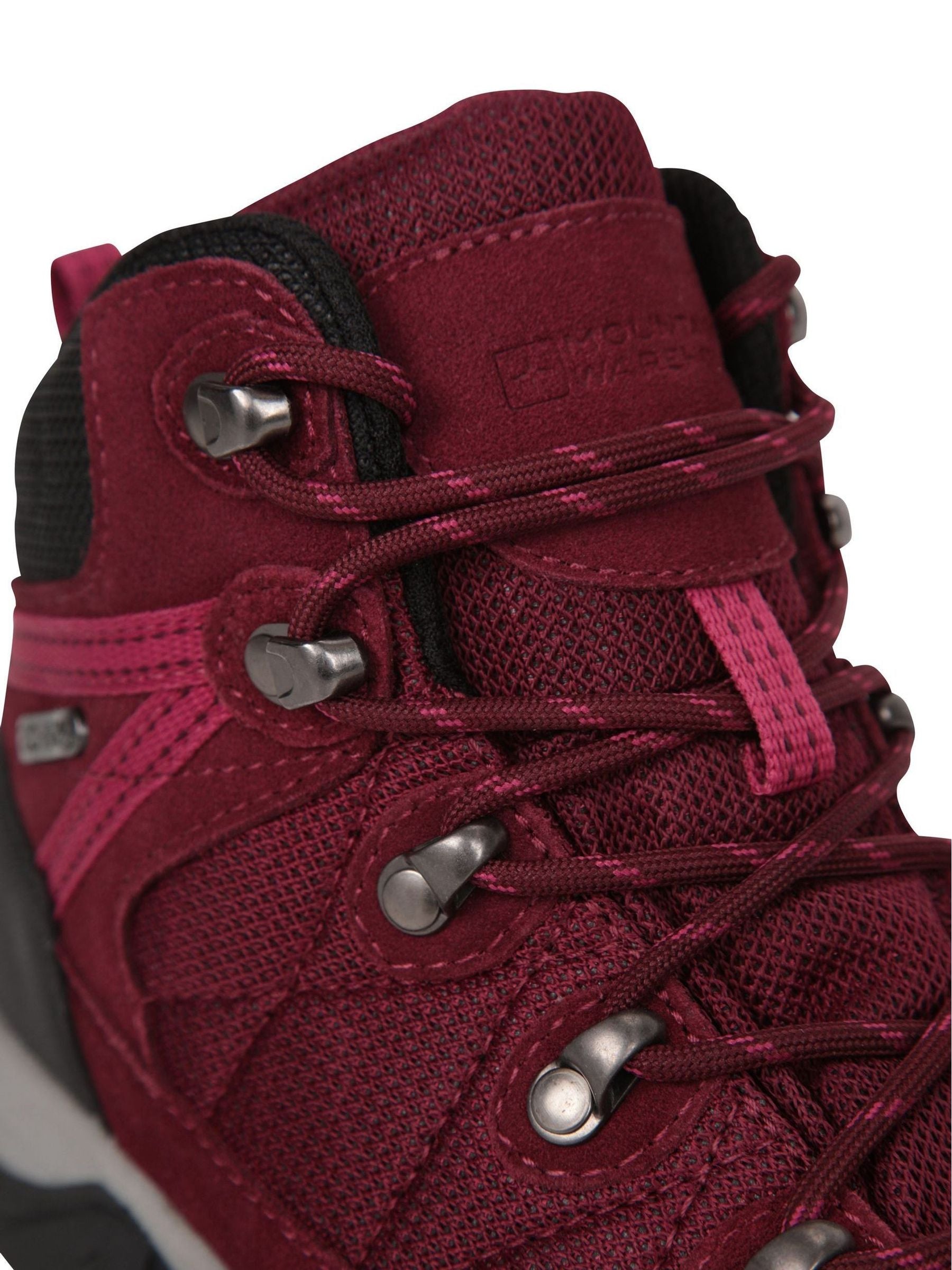 Mountain Warehouse Red Trail Kids Waterproof Walking Boots image 6