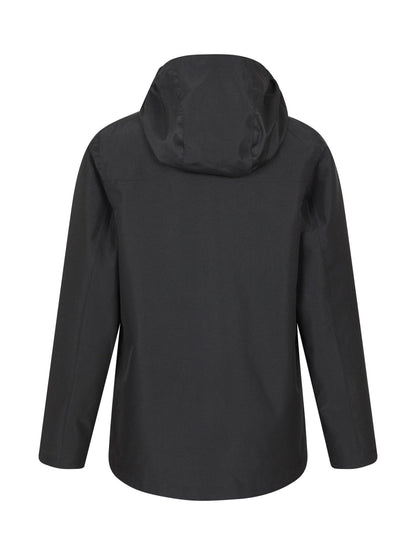 Dsiney Kidz - Mountain Warehouse Black Noah Kids Waterproof Jacket image 3
