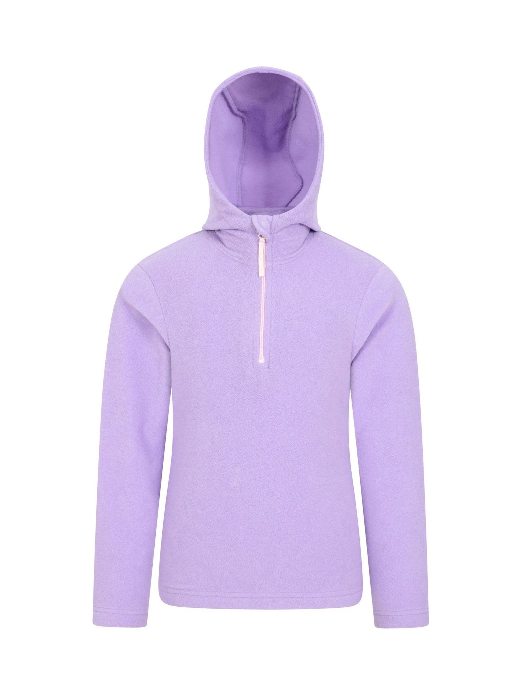 Dsiney Kidz - Mountain Warehouse Purple Camber II Fleece Hoodie image 1