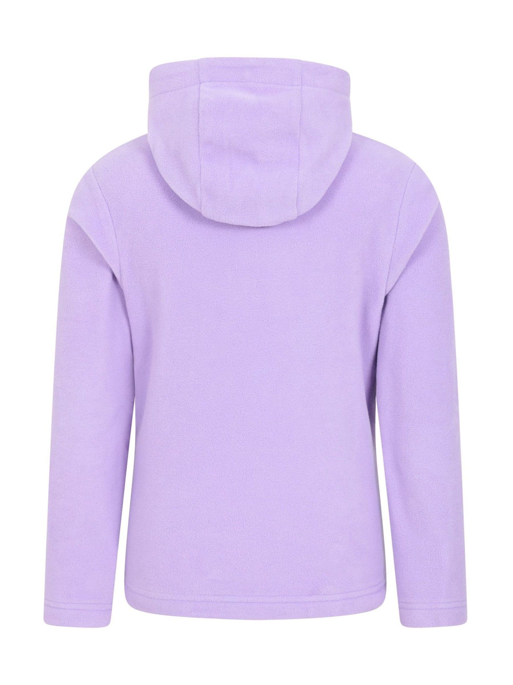 Dsiney Kidz - Mountain Warehouse Purple Camber II Fleece Hoodie image 2