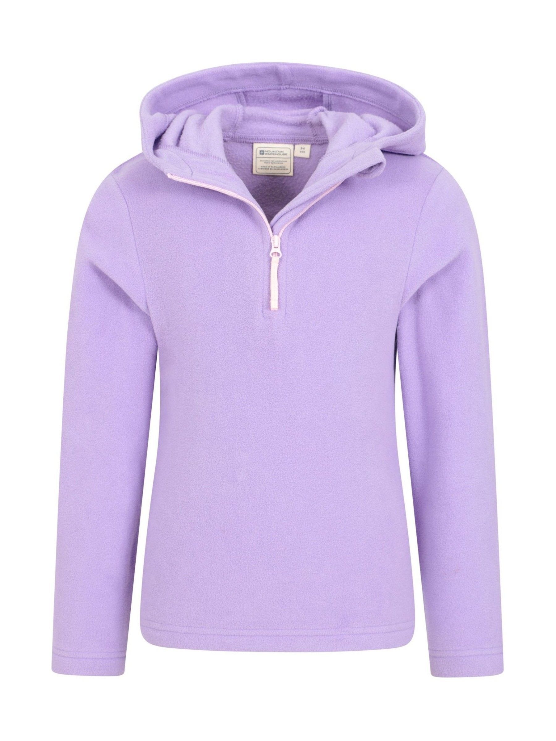 Dsiney Kidz - Mountain Warehouse Purple Camber II Fleece Hoodie image 3