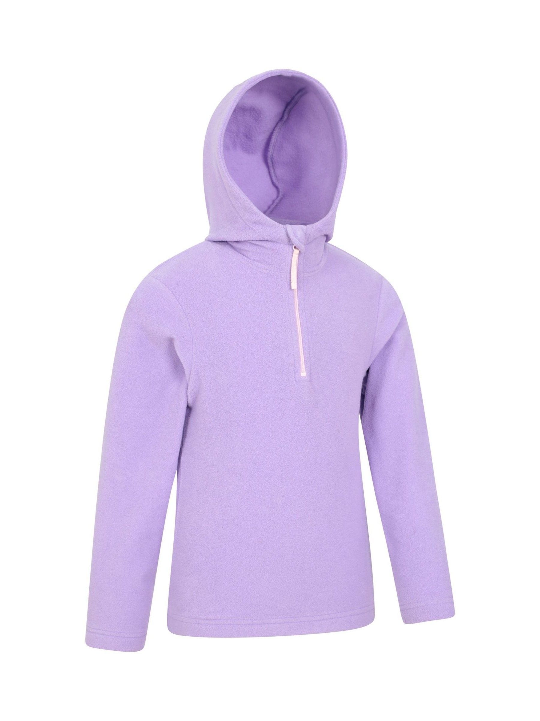 Dsiney Kidz - Mountain Warehouse Purple Camber II Fleece Hoodie image 4