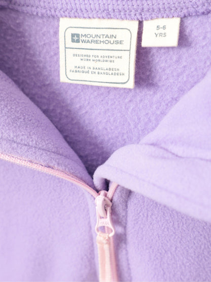 Dsiney Kidz - Mountain Warehouse Purple Camber II Fleece Hoodie image 6