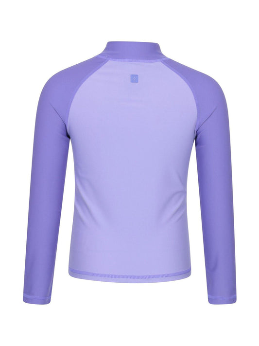 Dsiney Kidz - Mountain Warehouse Light Purple Long Sleeve Rash Vest image 2