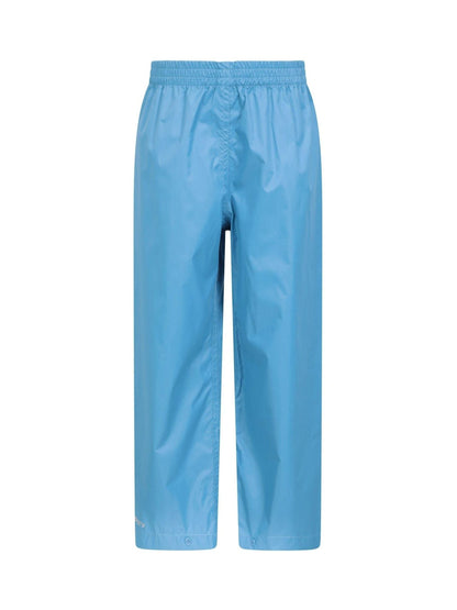 Mountain Warehouse Light Blue Pakka II Waterproof Overtrousers image 1