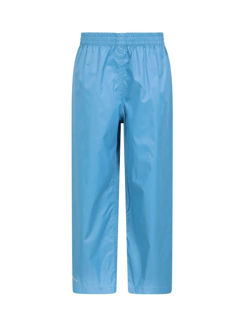 Mountain Warehouse Light Blue Pakka II Waterproof Overtrousers image 1
