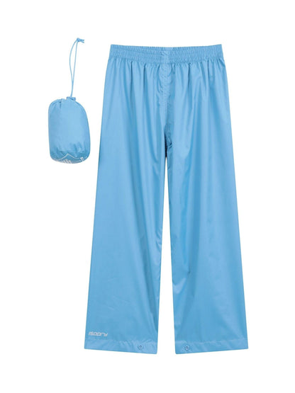 Mountain Warehouse Light Blue Pakka II Waterproof Overtrousers image 4
