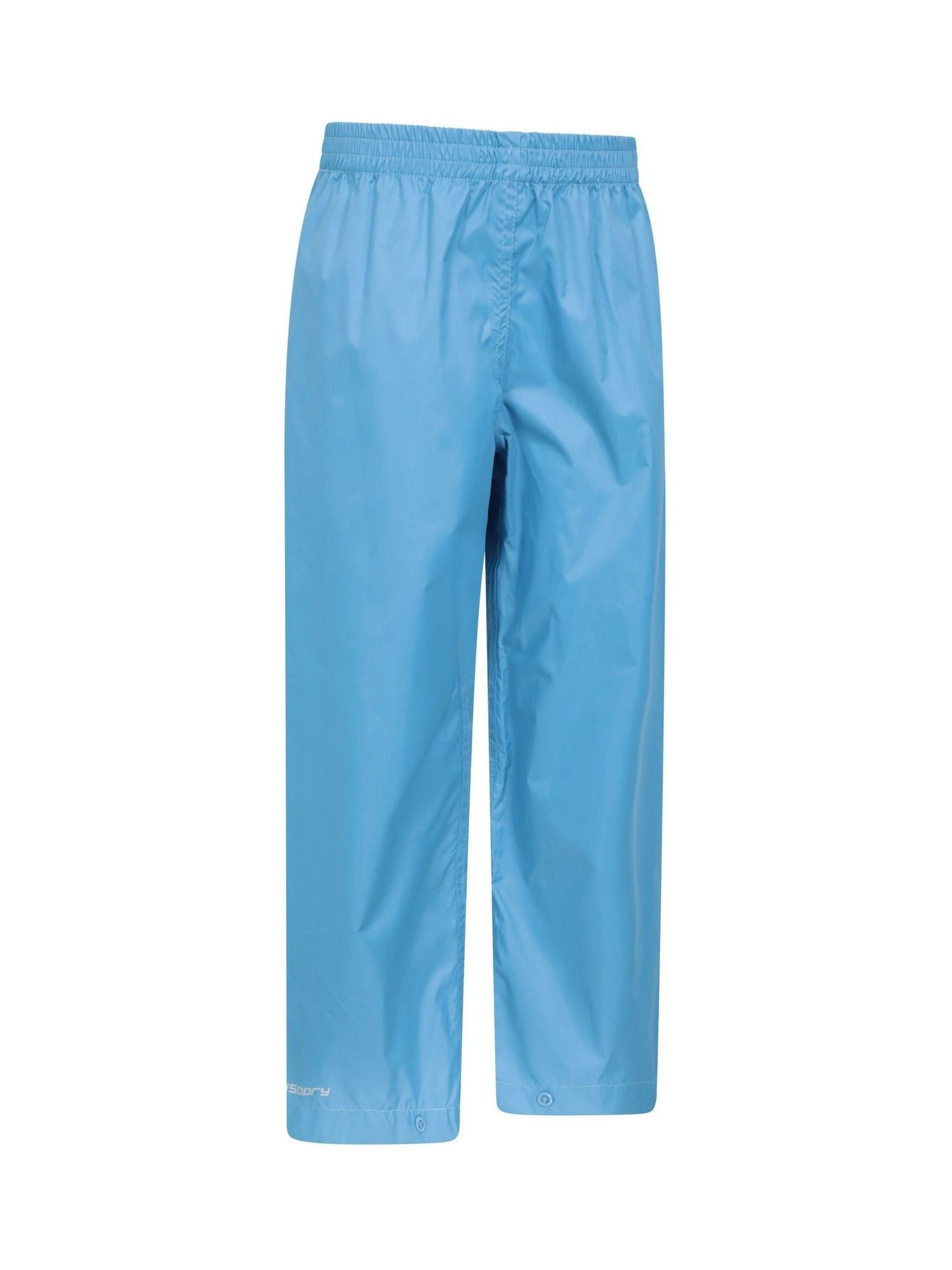 Mountain Warehouse Light Blue Pakka II Waterproof Overtrousers image 5