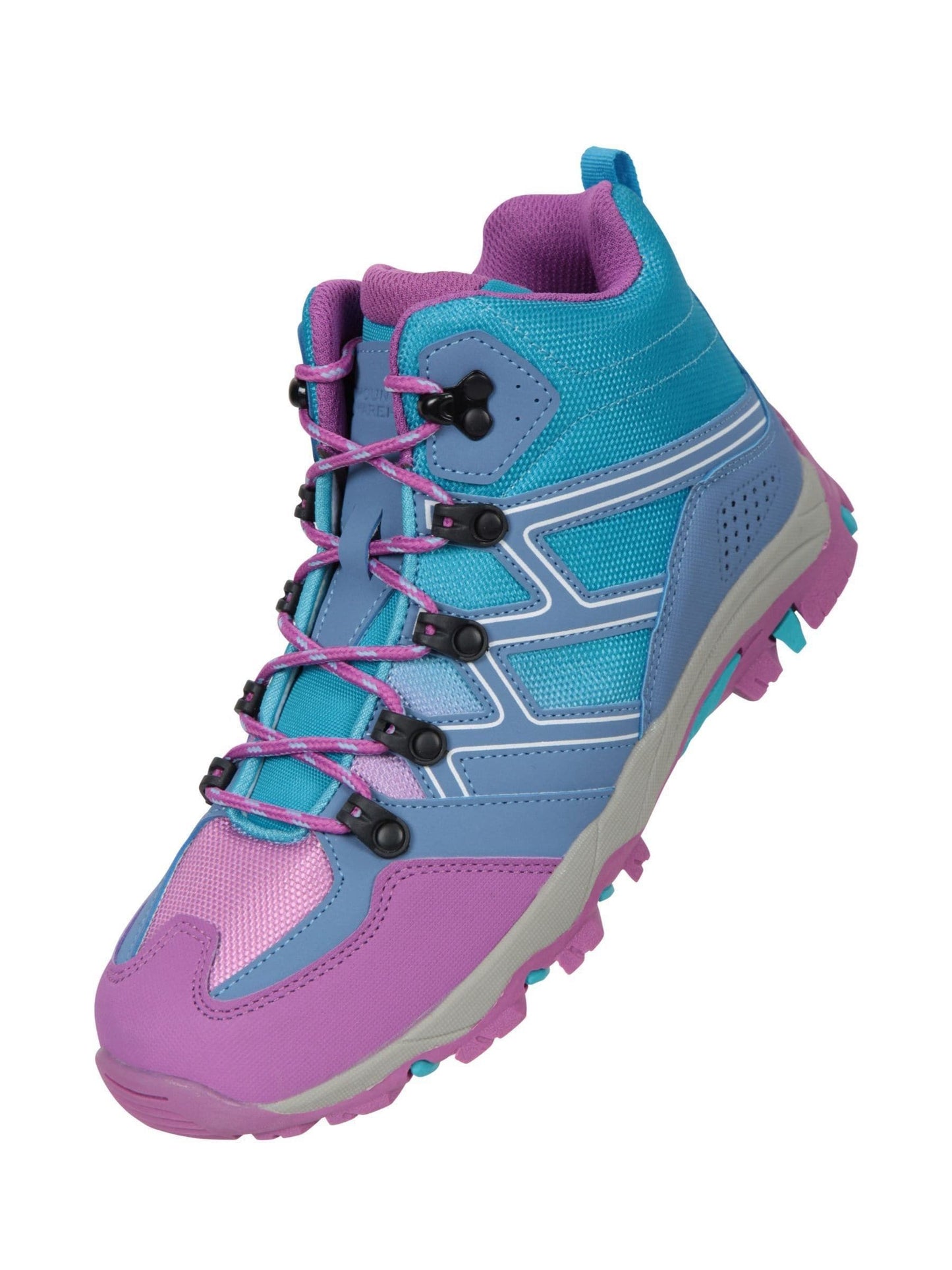 Mountain Warehouse Purple Oscar Kids Walking Boots image 3