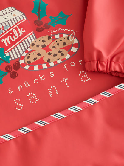 Christmas Food Weaning And Feeding Sleeved Bib - image 5