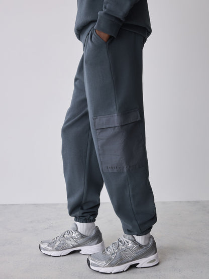 Baker by Ted Baker Slate Grey Oversized Sweatshirt and Joggers Set - image 4