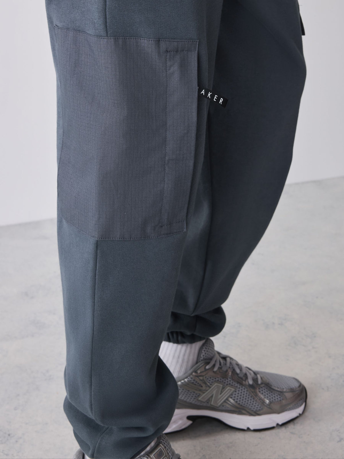 Baker by Ted Baker Slate Grey Oversized Sweatshirt and Joggers Set - image 6