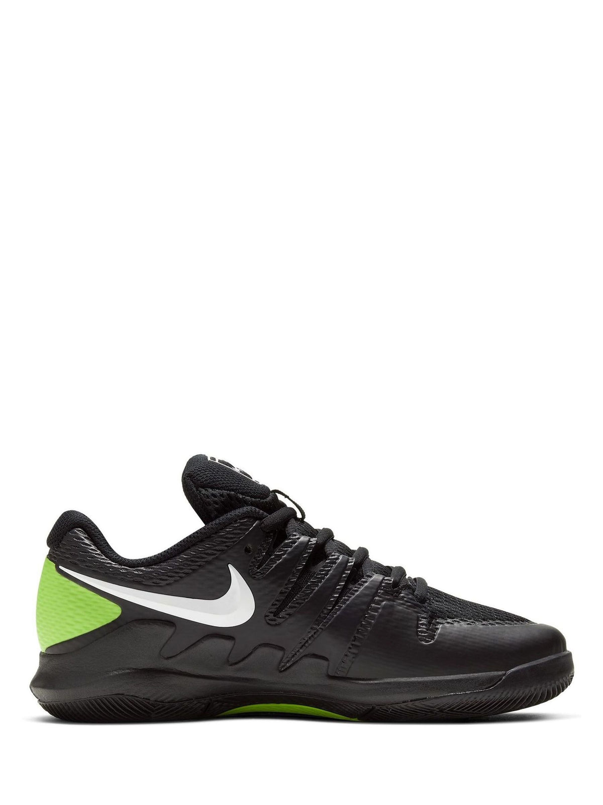 Nike Black Volt NikeCourt Junior Vapor X Little/Tennis Trainers - image 1