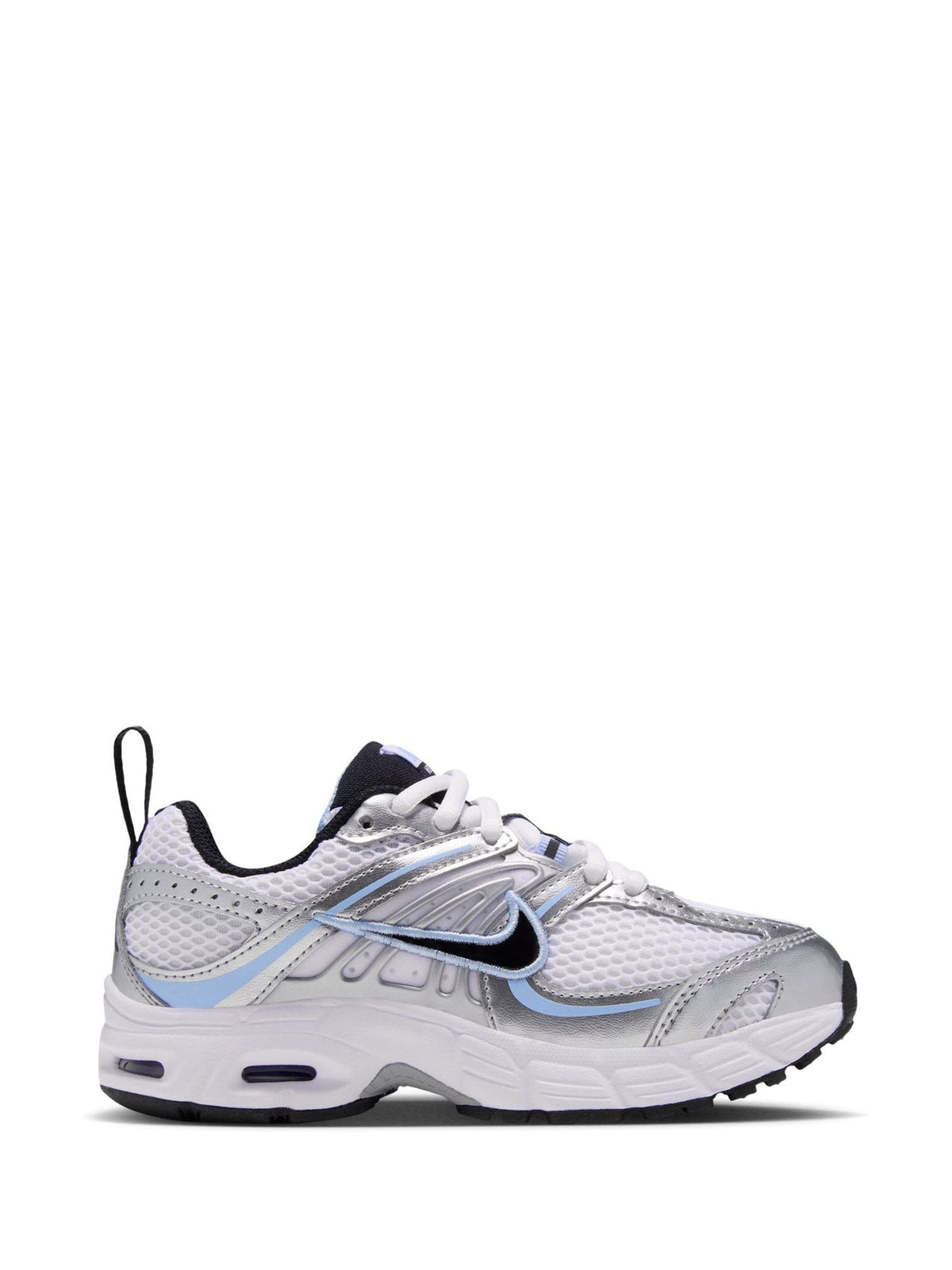 Dsiney Kidz - Nike White/Silver Blue Junior Air Max Moto  Trainers image 1