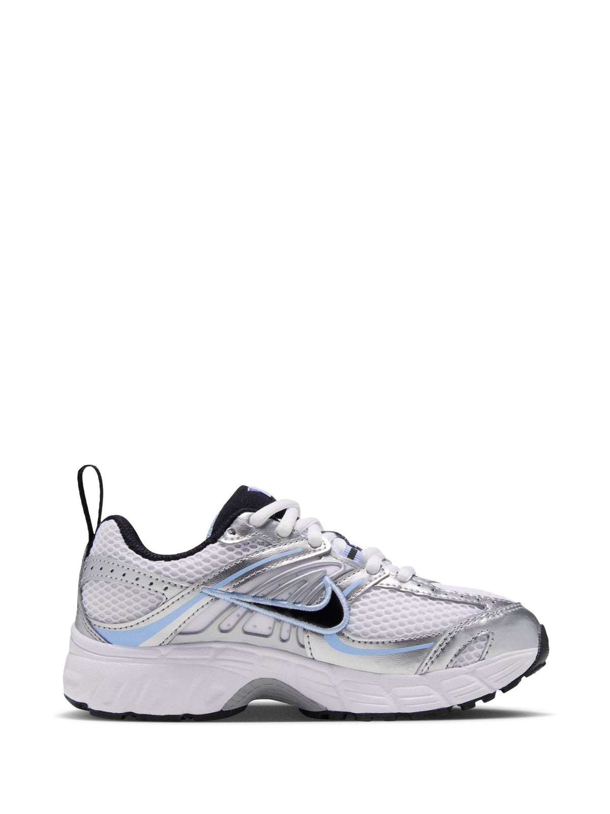 Dsiney Kidz - Nike White/Silver Blue Junior Air Max Moto  Trainers image 3