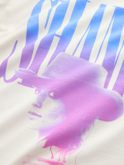 Dsiney Kidz - Ecru Shania Twain Oversized Graphic T-Shirt (3-16yrs) image 8