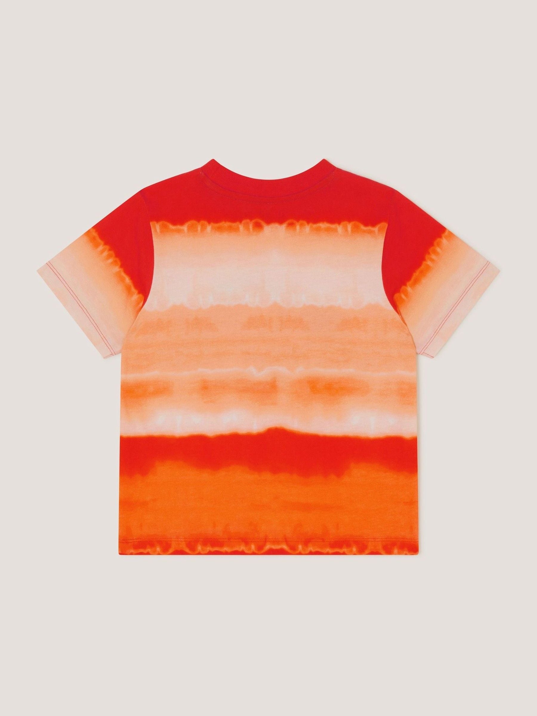 Monsoon Orange Fish Tie Dye T-Shirt image 3