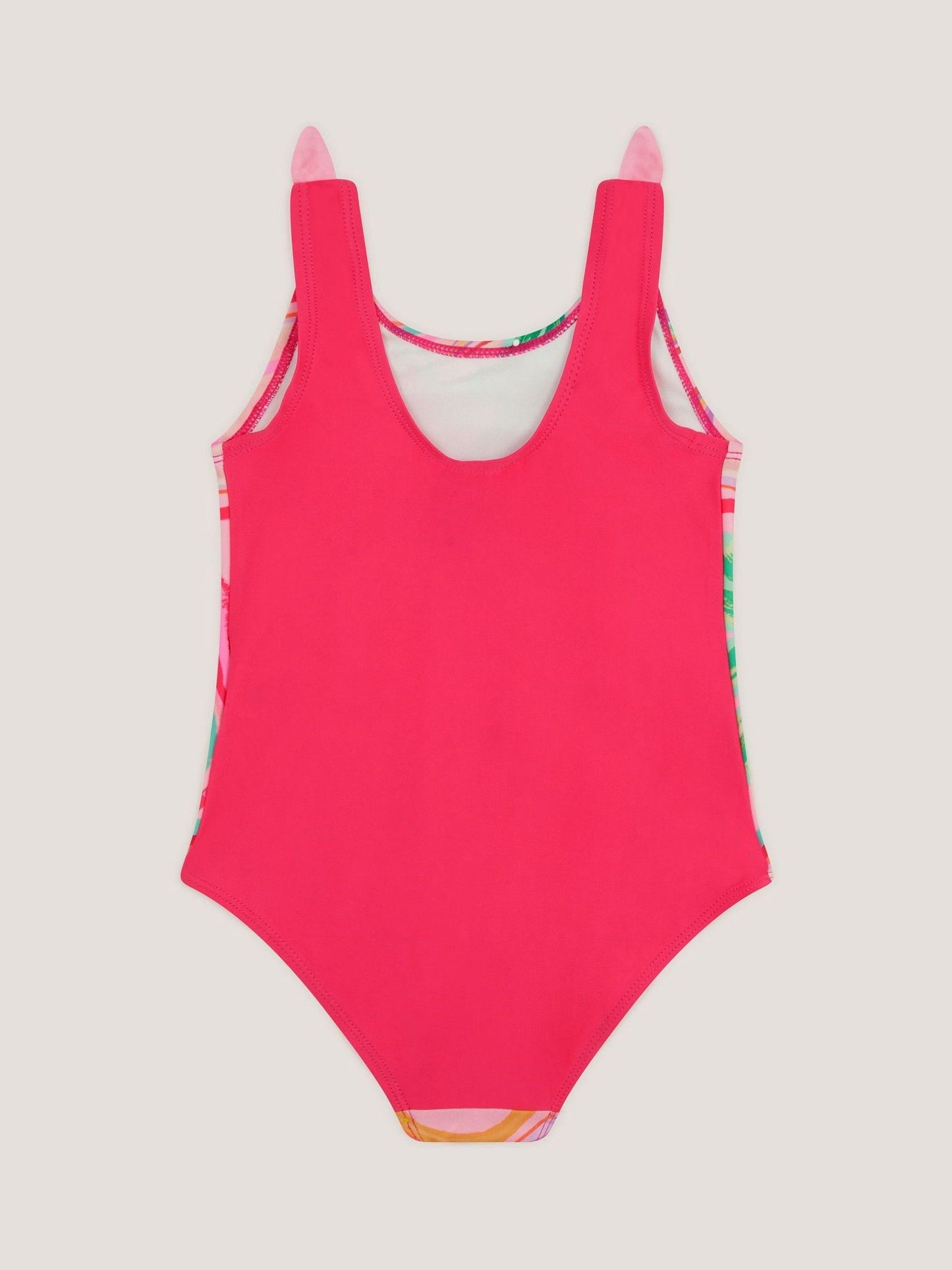 Monsoon Orange Giraffe Print Swimsuit image 3