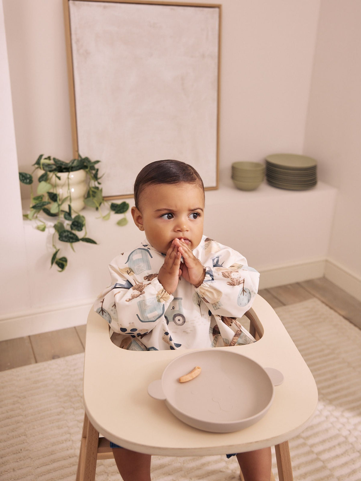 Dsiney Kidz - Hamish Weaning And Feeding Sleeved Bib image 1