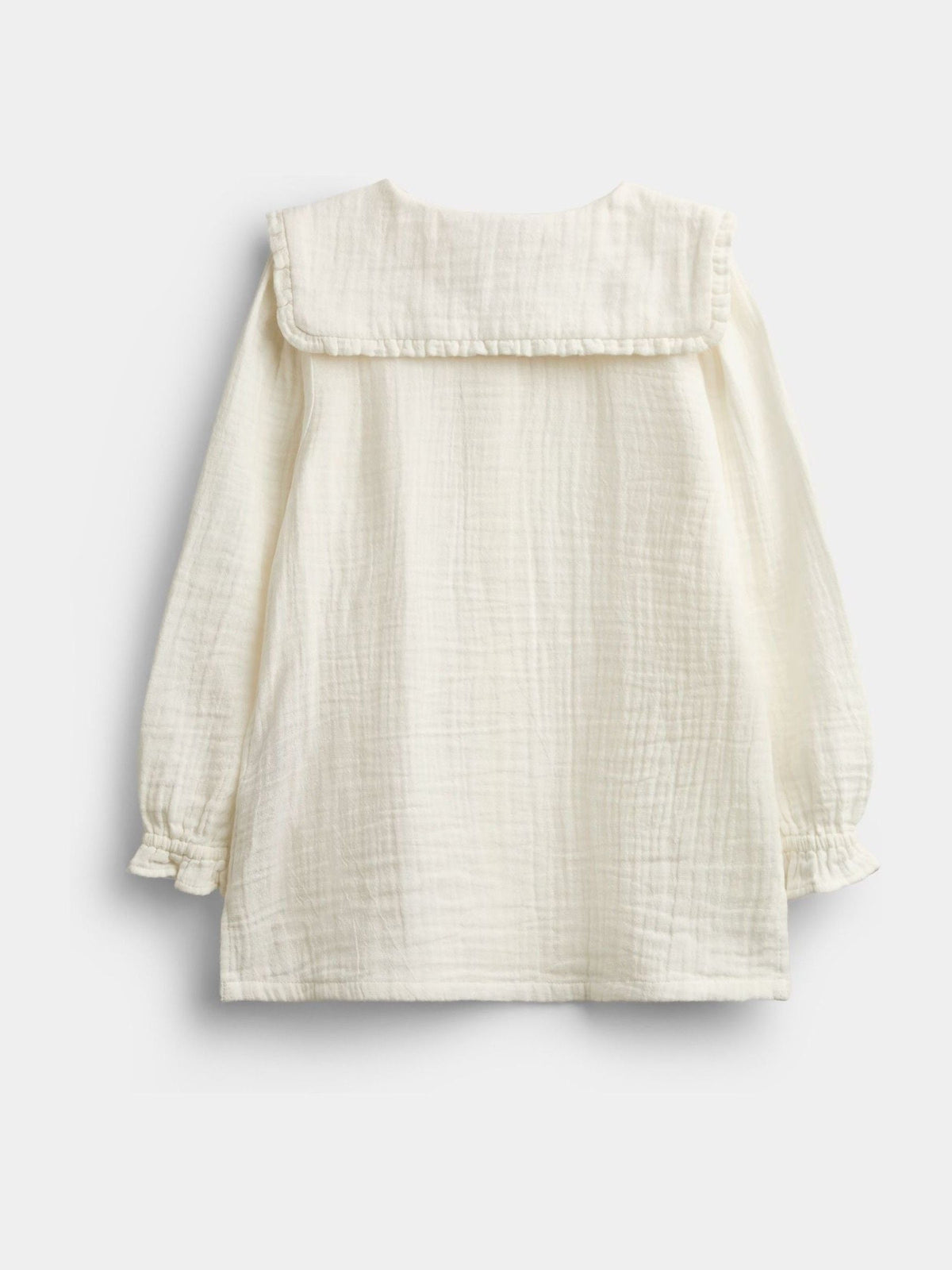 Dsiney Kidz - JoJo Maman Bébé Dusky Pink Embroidered Blouse & Knit Pinafore Set image 3