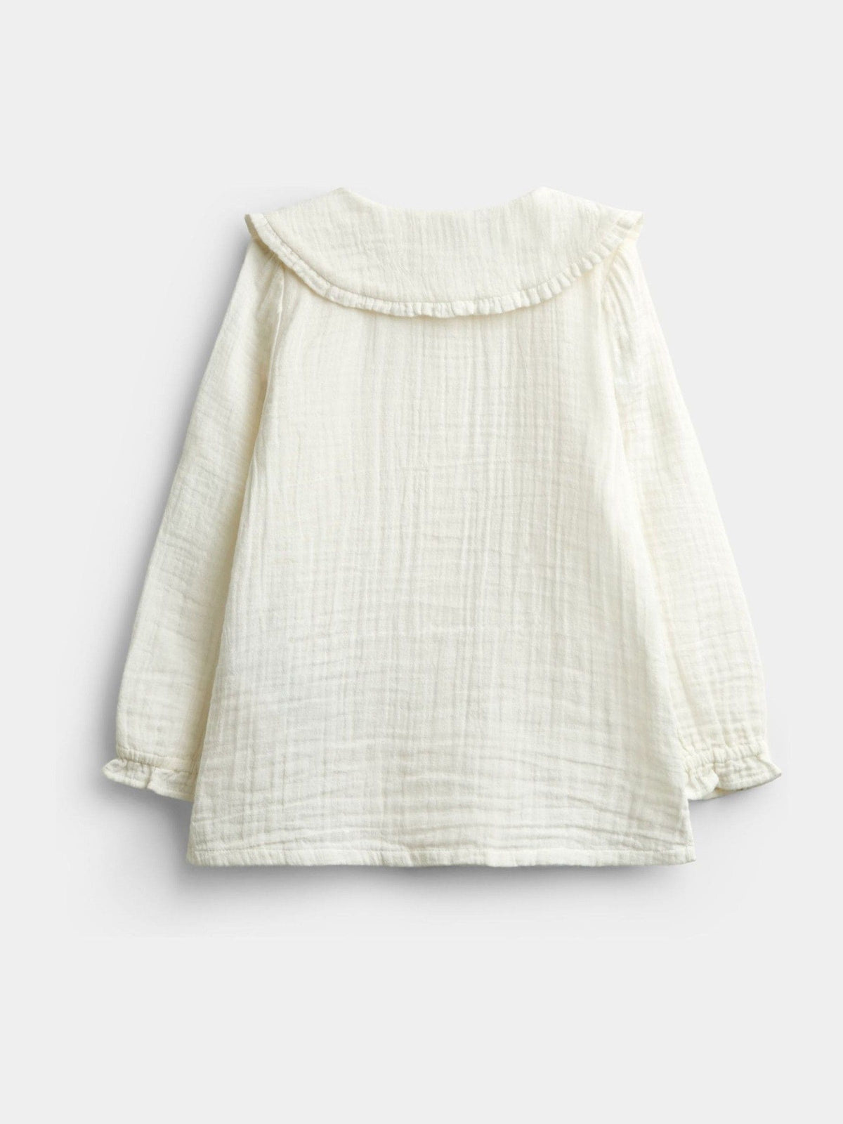Dsiney Kidz - JoJo Maman Bébé Emerald Green Embroidered Blouse & Knit Pinafore Set image 3
