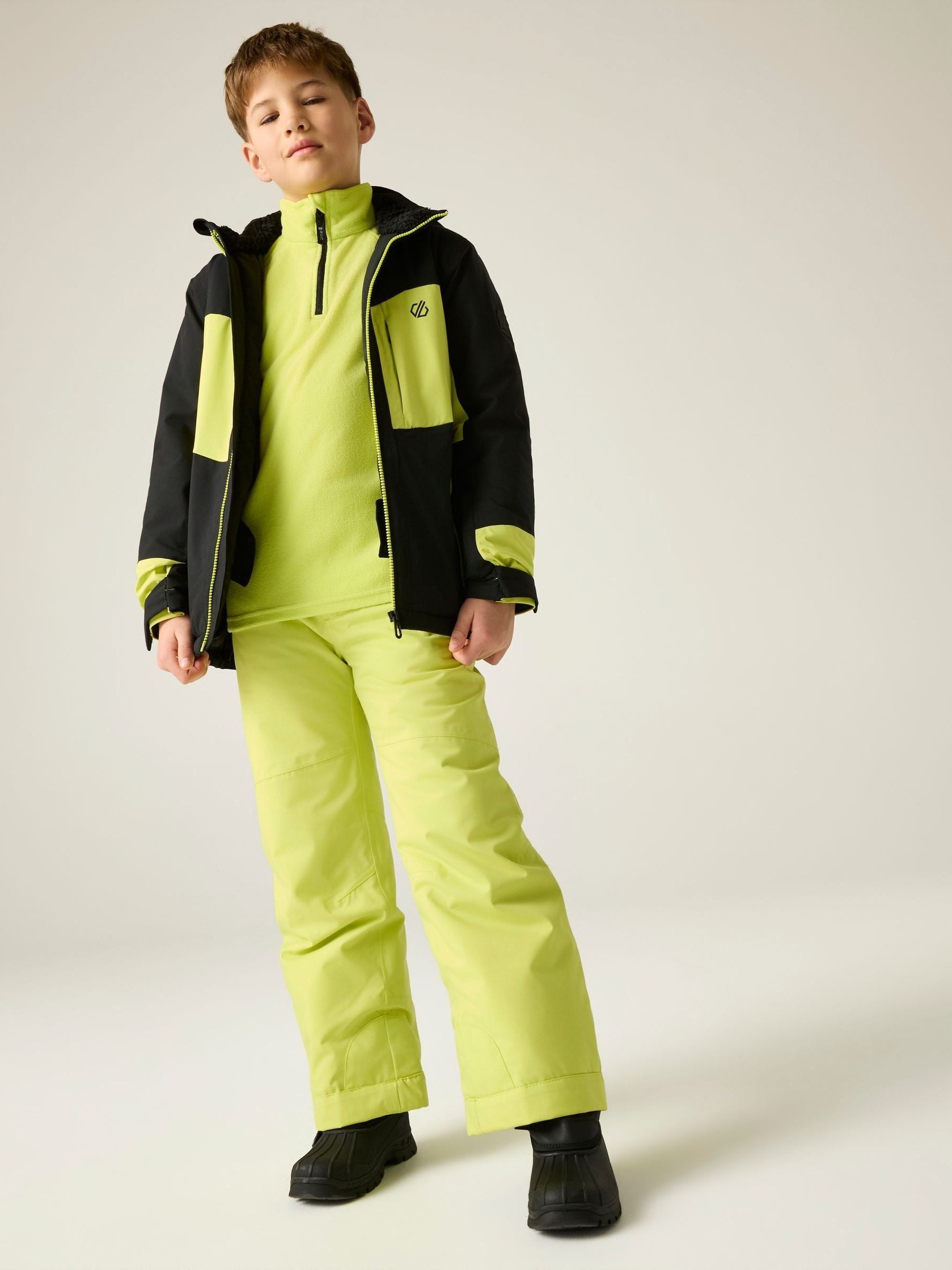 Dsiney Kidz - Dare 2b Black Rip It Waterproof Ski Jacket image 3