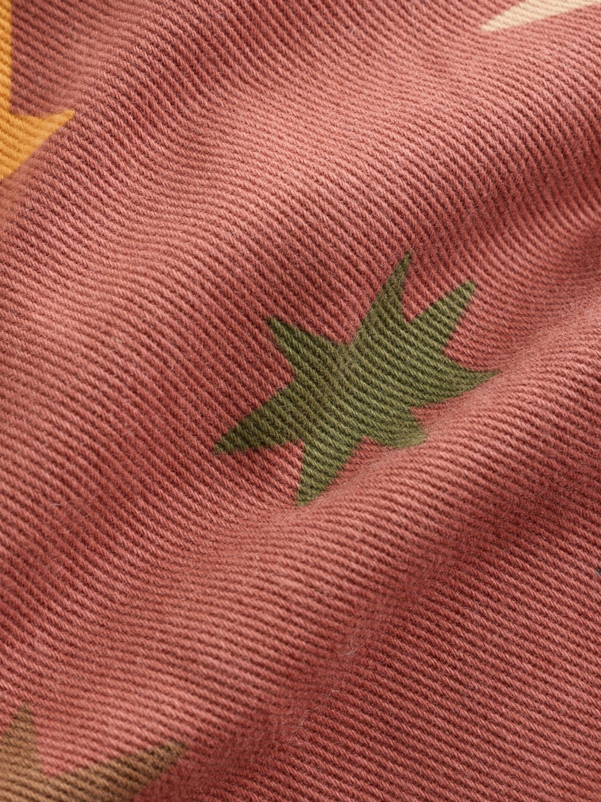 Rust Brown All Over Print Stars Twill Printed Overshirt (3mths-7yrs) - image 5