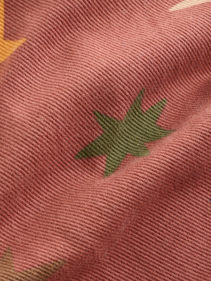 Rust Brown All Over Print Stars Twill Printed Overshirt (3mths-7yrs) - image 5