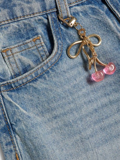 Dsiney Kidz - River Island Blue Wide Fit Light Wash Jeans image 3