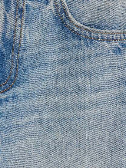 Dsiney Kidz - River Island Blue Wide Fit Light Wash Jeans image 4
