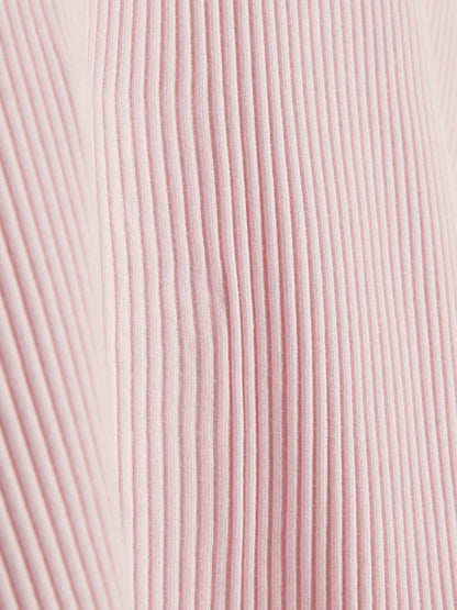 River Island Pink Halter Rib Dress image 3