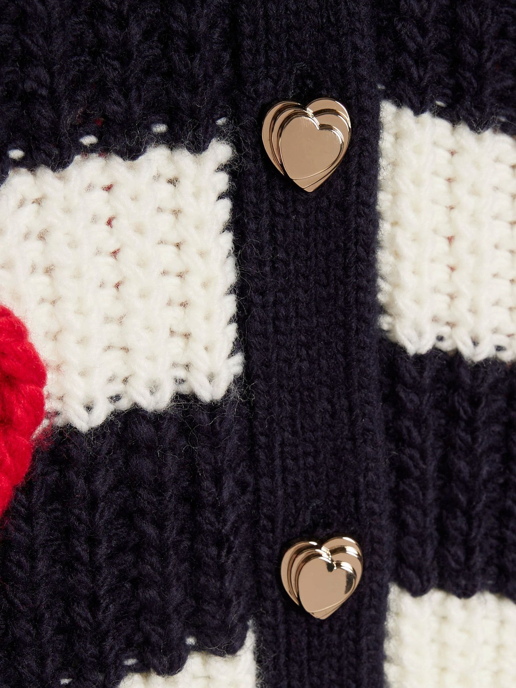 Dsiney Kidz - River Island Blue Stripe Smiley Cardigan image 3