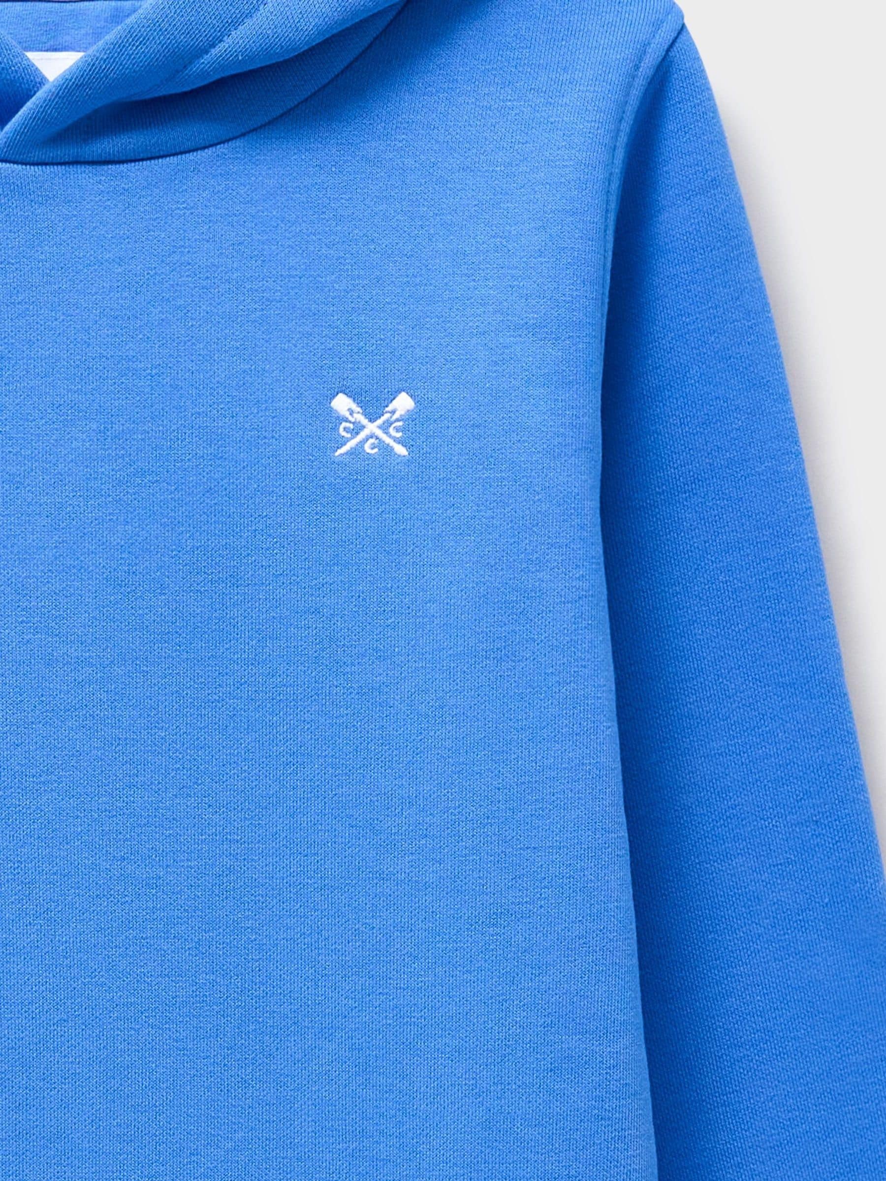 Dsiney Kidz - Crew Clothing Blue Cotton Blend Crossed Oars Hoodie image 3