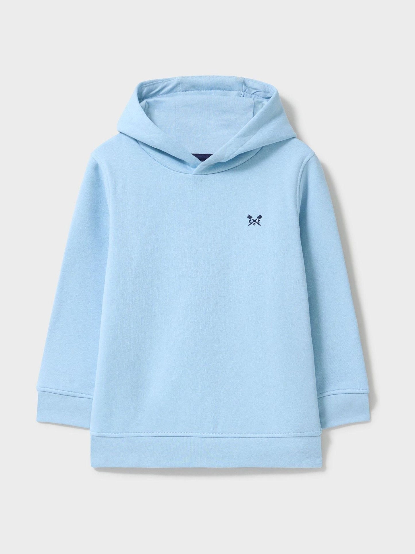 Dsiney Kidz - Crew Clothing Sky Blue Cotton Blend Crossed Oars Hoodie image 1