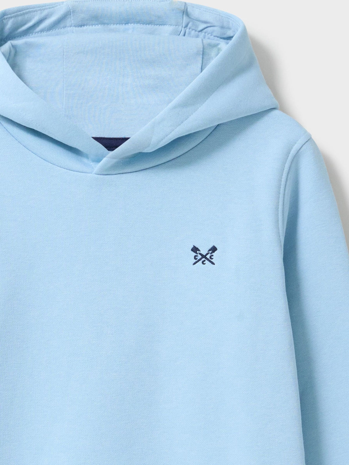Dsiney Kidz - Crew Clothing Sky Blue Cotton Blend Crossed Oars Hoodie image 3