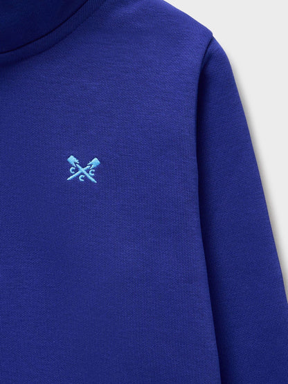 Dsiney Kidz - Crew Clothing Blue Half Zip Sweatshirt image 3