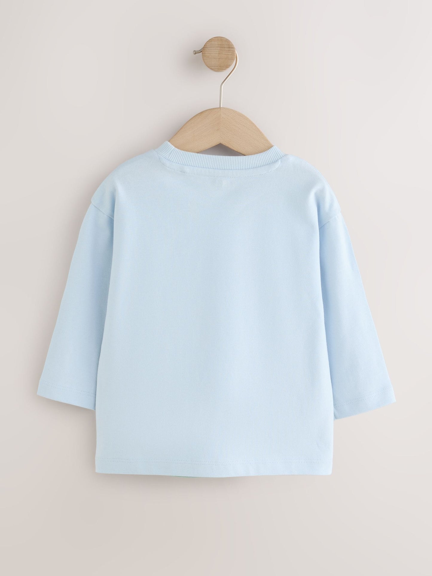Dsiney Kidz - Blue Farm Scene Long Sleeve Appliqué T-Shirt (3mths-7yrs) image 2